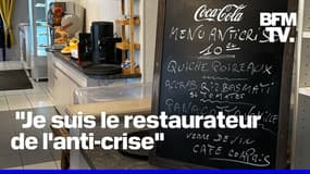 Robin de BFM - "Je suis le restaurateur de l'anti-crise": en Haute-Vienne, Laurent propose un menu du jour à seulement 10 euros