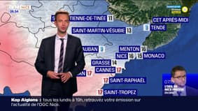 Météo Côte-d'Azur: du soleil et quelques nuages ce jeudi, il fera 16°C à Nice