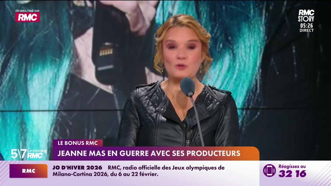 Le bonus RMC : Jeanne Mas en guerre avec ses producteurs - 19/02