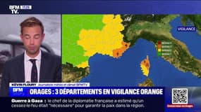 Story 2 : Orages, trois départements en vigilance orange - 15/08