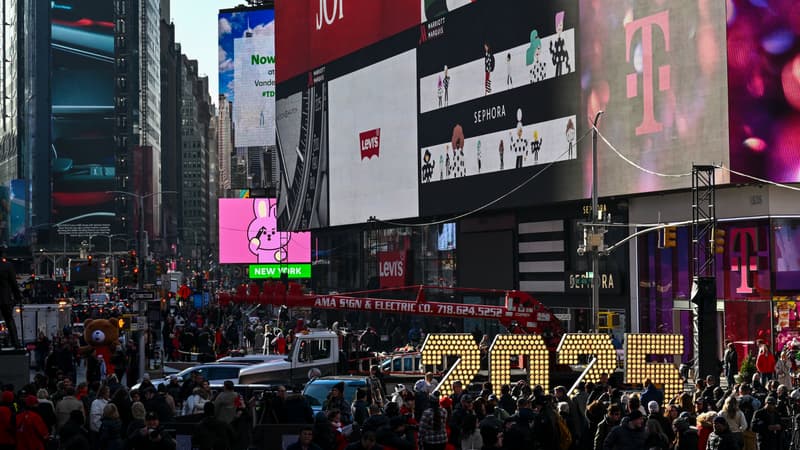 New York: les autorités s'inquiètent de possibles violences pendant les festivités du Nouvel An à Times Square