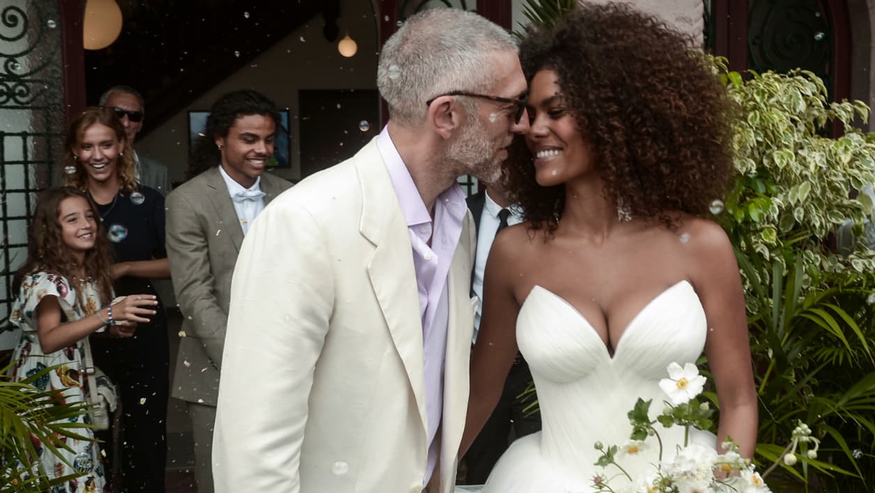 Vincent Cassel et Tina Kunakey