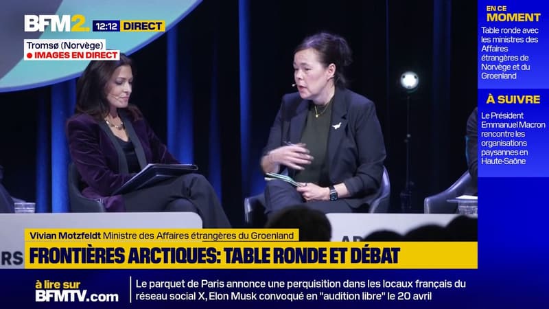 "L'inquiétude est encore très élevée", souligne la ministre des Affaires étrangères du Groenland