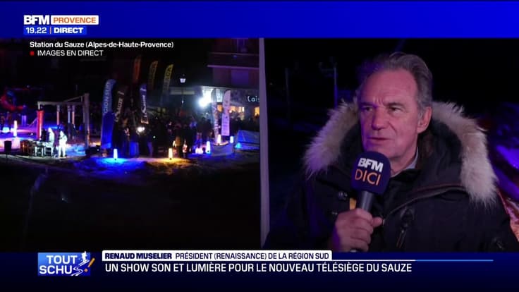 Renaud Muselier, président de la Région Sud Provence-Alpes-Côte d’Azur, estime qu'il est "important d'avoir une vision pour la montagne"