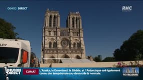 Dépollution de Notre-Dame: un test grandeur nature au gel pour décontaminer les alentours de la cathédrale