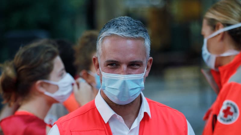 Jean-Christophe Combe, le patron de la Croix-Rouge à Paris, le 12 septembre 2020