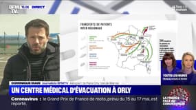 Coronavirus: comment fonctionne le centre médical d'évacuation à Orly?