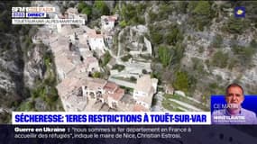Sécheresse: des premières restrictions imposées à Touët-sur-Var
