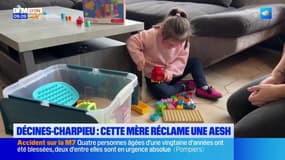 Le combat d'une maman de Décines-Charpieu pour une AESH