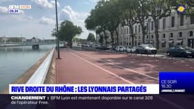 Les Lyonnais partagés sur le projet de réaménagement de la rive droite du Rhône