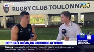 Rugby: les premiers pas de Gaël Dréan au sein du RCT