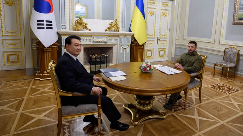 Ukraine: en visite surprise, le président sud-coréen promet d'