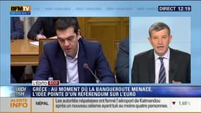 Les 100 jours d'Alexis Tsipras au pouvoir: "C'est une catastrophe au niveau économique !"