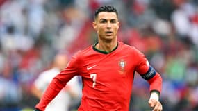 Cristiano Ronaldo avec le Portugal pendant l'Euro 2024