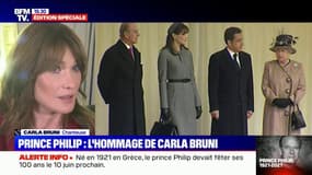 Carla Bruni réagit à la mort du prince Philip: " La reine comme le prince Philip étaient gentils et simples"