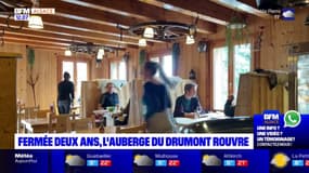 Fermée pendant deux ans, la ferme auberge du Drumont a rouvert ses portes