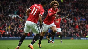 Marouane Fellaini a inscrit le but victorieux pour Manchester United face à Arsenal