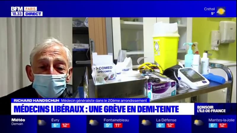 Grève des médecins: "ce n'est pas le moyen adapté aujourd'hui"