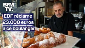 "Tout ça va aller à la poubelle, il y en a pour 3.000€": ce boulanger est privé d'électricité suite à une erreur de facturation d'EDF qui lui réclame 23.000€