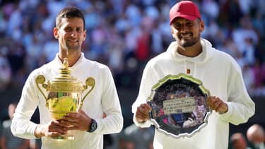 Novak Djokovic et Nick Kyrgios