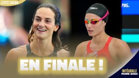 JO 2024 / Natation (F) : "Deux fois plus heureuses", se réjouissent Gastaldello et Terebo, qualifiées en finale