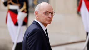 Le président de la Haute autorité pour la transparence de la vie publique (HATVP), Didier Migaud, au palais de l'Élysée (Paris) le 7 mai 2022.