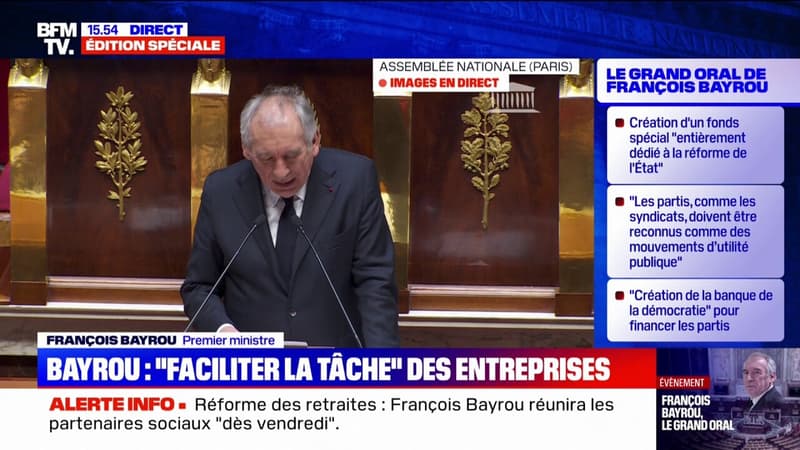 François Bayrou veut 