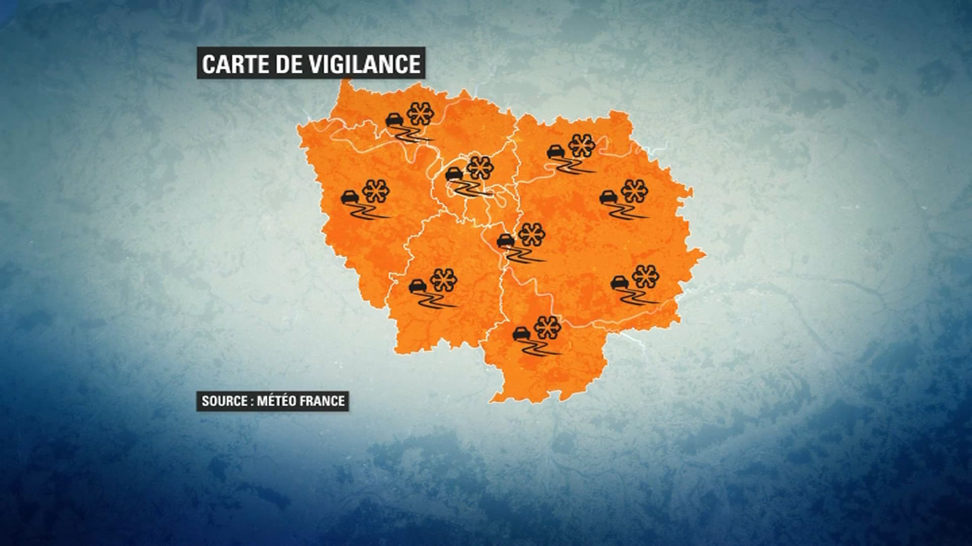 Vigilance orange neige Vigilance orange neige