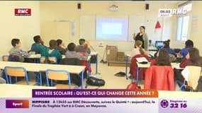 Rentrée scolaire : qu'est-ce qui change cette année ?