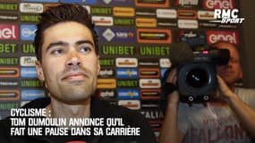 Cyclisme : Tom Dumoulin annonce qu’il fait une pause dans sa carrière