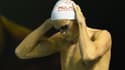 Le nageur français Yannick Agnel s'apprête à disputer la finale du 200 m des championnats de France à Montpellier, le 30 mars 2016 