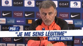 PSG : "Je me sens légitime" répète Galtier