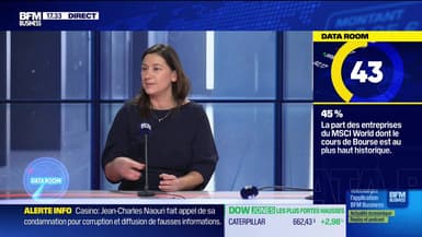 La Data Room : 45 % = le pourcentage des entreprises du MSCI World dont le cours de Bourse est au plus haut historique - 29/01