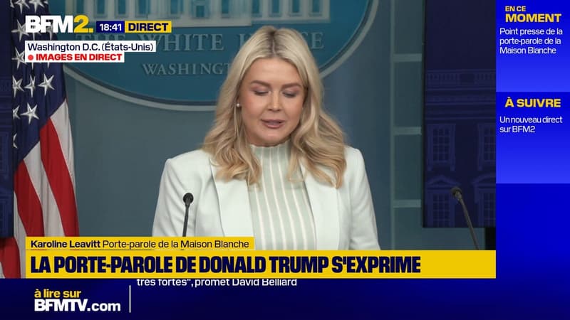 Donald Trump "déchaînera l'enfer" si l'Iran fait "un mauvais calcul", selon la Maison Blanche