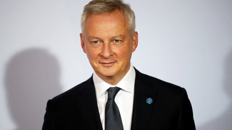 Le ministre de l'Economie Bruno Le Maire à Berlin, le 11 septembre 2020, à l'occasion de la réunion informelle des ministres des Finances européens.