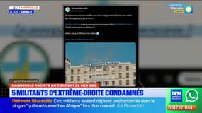 Marseille: cinq militants du groupe "Défends Marseille" condamnés pour "provocation à la haine raciale"