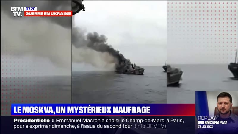 Guerre en Ukraine: une semaine après le mystérieux naufrage du Moskva, que sont devenus les 500 marins à bord?