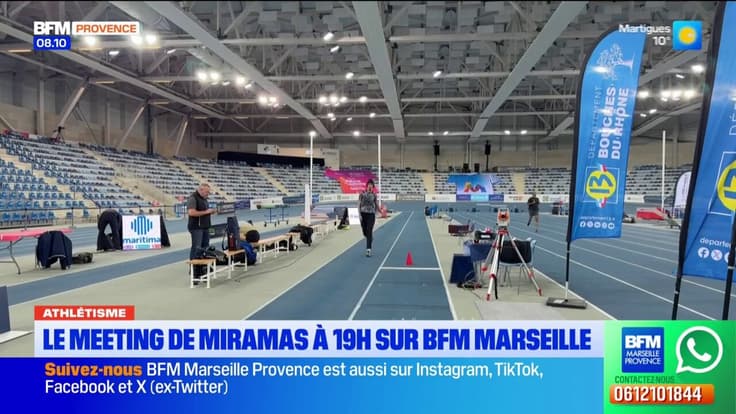 Athlétisme. Le meeting de Miramas à 19h sur BFM Marseille