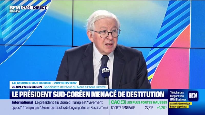 Le président sud-coréen menacé de destitution