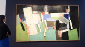 Le Parc des princes par Nicolas de Staël (1952) mis aux enchères chez Christie's en 2019