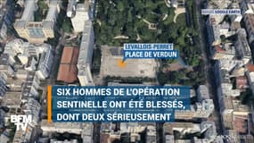 Ce que l'on sait de l'attaque sur des militaires à Levallois-Perret à 15h