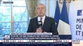 Didier Guillaume (Ministre de l'Agriculture et de l'Alimentation): Le gouvernement va lancer un appel aux volontaires pour le transport et la logistique - 30/03