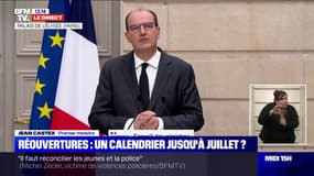 Jean Castex: "Notre situation épidémique continue de s'améliorer à un rythme régulier"