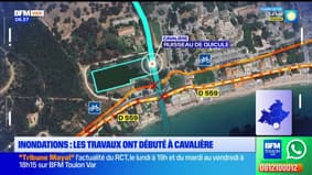 Inondations de mai 2025 : les travaux ont débuté à Cavalière 