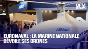  Euronaval : la Marine nationale dévoile ses drones 