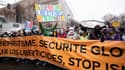 Manifestation à Paris contre le projet de loi sur la sécurité globale et le séparatisme, le 12 décembre 2020.