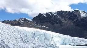 Glacier Pastoruri, Ancash, Cordillère des Andes, Pérou, Amérique du Sud, 2012.
