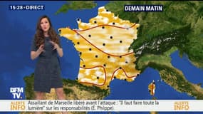 La météo pour ce mercredi 4 octobre 2017