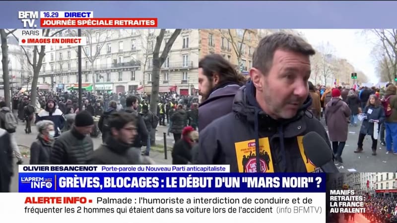 Olivier Besancenot: Aujourd'hui on a débouché les oreilles d'Emmanuel Macron