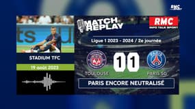 Toulouse 1-1 PSG : Paris lâche encore des points malgré le retour d’un Mbappé buteur… le goal replay du match
